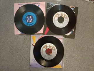 Lote 9 singles vinilo