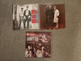 Lote 9 singles vinilo