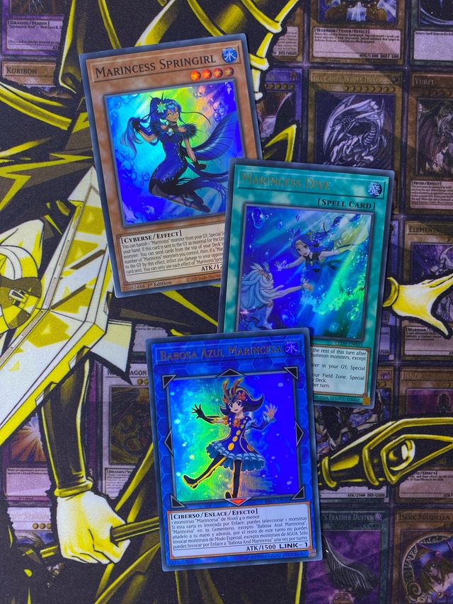 YUGIOH DECK - MARINCESA / MARINCESS de segunda mano por 35 EUR en Madrid en  WALLAPOP