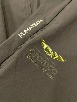 Chándal Puma Aston Martin Aramco Gris/Verde