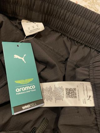 Chándal Puma Aston Martin Aramco Gris/Verde