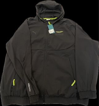 Chándal Puma Aston Martin Aramco Gris/Verde