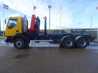 Renault KERAX 370-CAMIONES GANCHO+GRUA