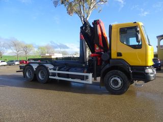 Renault KERAX 370-CAMIONES GANCHO+GRUA