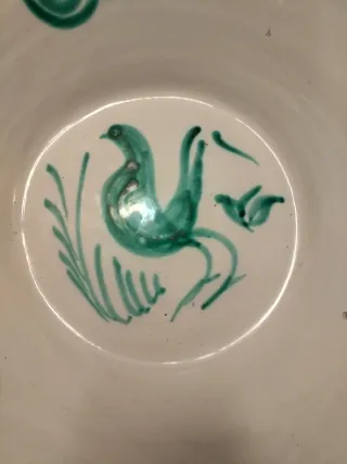 Lebrillo Fajalauza Cerámica Pintada a Mano