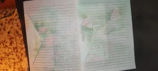 Cartas perfumadas vintage