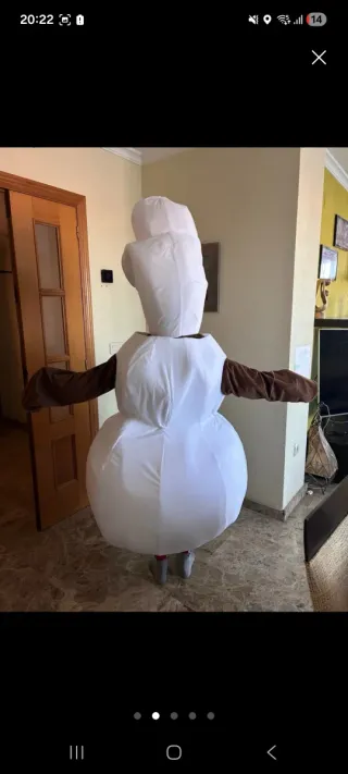 Disfraz Olaf Adulto Talla Única