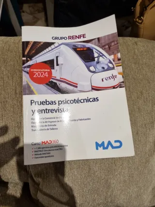 Grupo Renfe. Pruebas psicotécnicas y entrevista