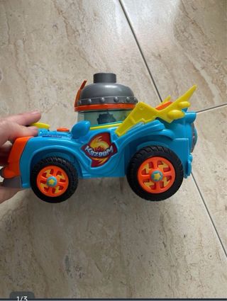 Coche de juguete azul Kazoom