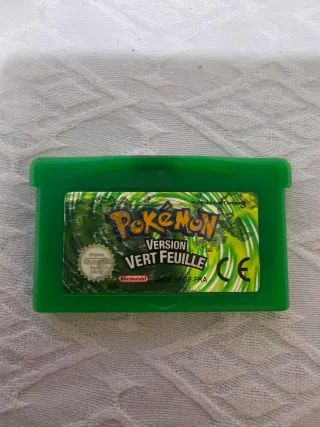 Pokemon Verde Hoja GBA Versión Francesa