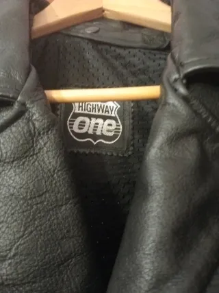 Chaqueta motera Highway 1 negra
