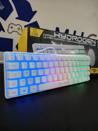 Combo Teclado y Ratón Gaming G-Lab Hydrogen