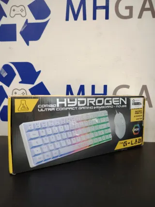 Combo Teclado y Ratón Gaming G-Lab Hydrogen