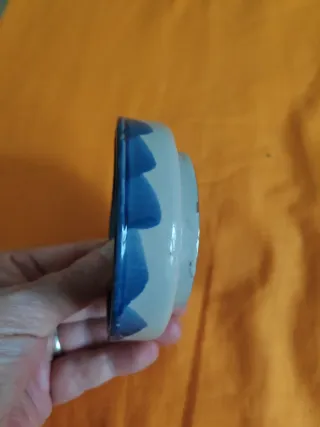 Cuenco Cerámica Vintage Fajalauza Azul