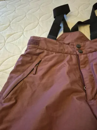 Pantalón de esquí burdeos T14