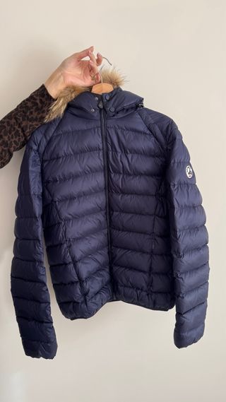 Chaqueta Jott Plumas Azul Talla XL