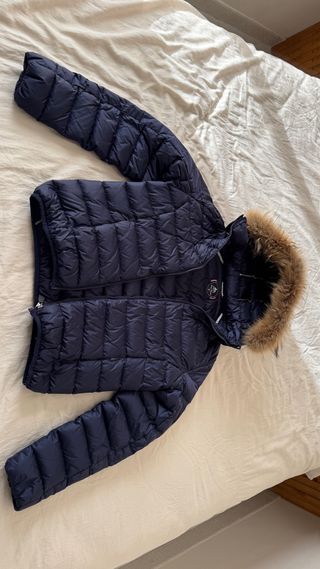 Chaqueta Jott Plumas Azul Talla XL