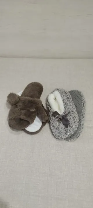 Lote zapatillas casa n°38-39