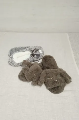 Lote zapatillas casa n°38-39