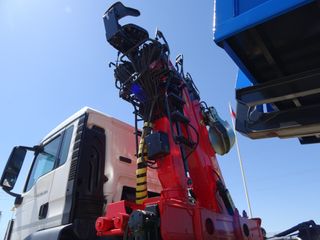 MAN TGS 26 320-CAMIONES GANCHO+GRUA