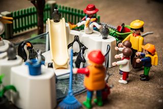 Playmobil ref. 9062 Recinto de pingüinos