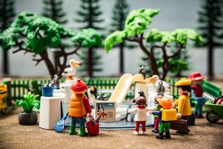 Playmobil ref. 9062 Recinto de pingüinos