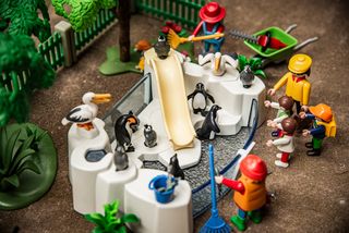 Playmobil ref. 9062 Recinto de pingüinos