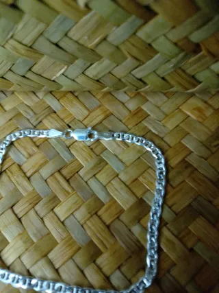 Pulsera de plata unisex