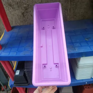 8 Vasi Balconette Lilla 35cm