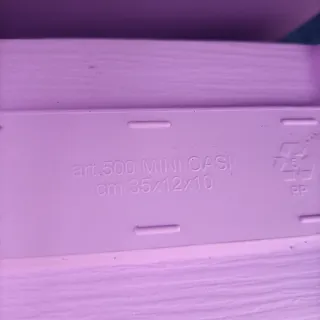 8 Vasi Balconette Lilla 35cm