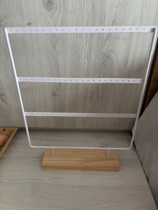 Soporte Pendientes Metal y Madera desmontable