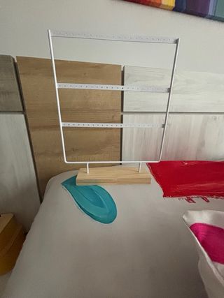 Soporte Pendientes Metal y Madera desmontable