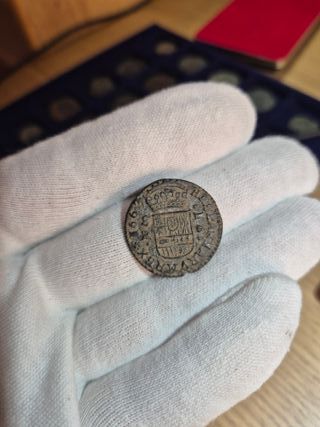 16 Maravedis Felipe IV 1663 Sevilla