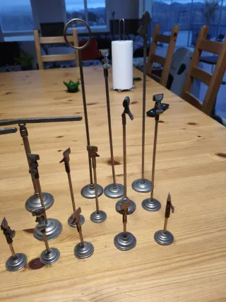 Expositores antiguos de tienda parisinos siglo XIX