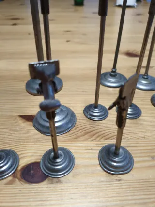 Expositores antiguos de tienda parisinos siglo XIX