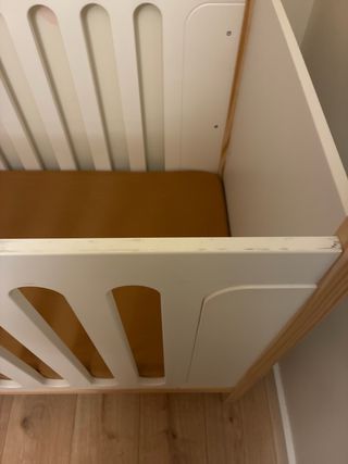 Cuna evolutiva Coconut Vertbaudet + colchon