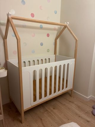 Cuna evolutiva Coconut Vertbaudet + colchon
