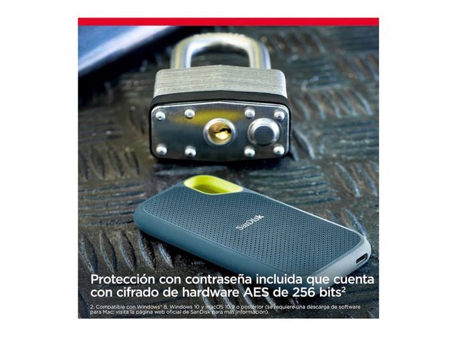SanDisk SSD Portátil 2TB USB-C