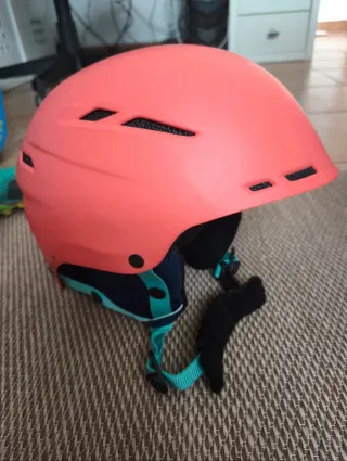 Casco Roxy Esquí/Snowboard color coral