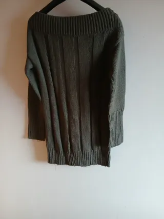 Jersey vestido Pull&Bear gris