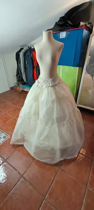 Can Can Fallera Adulta Blanco