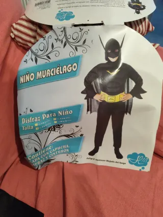 Disfraz Batman niño/a 7-9 años