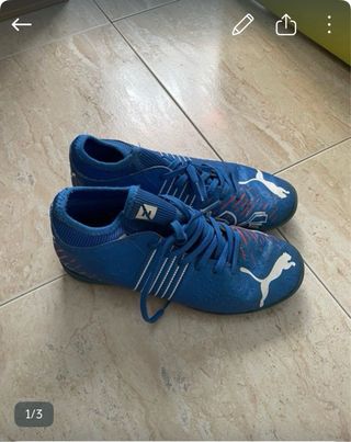 Botas de fútbol Puma niño