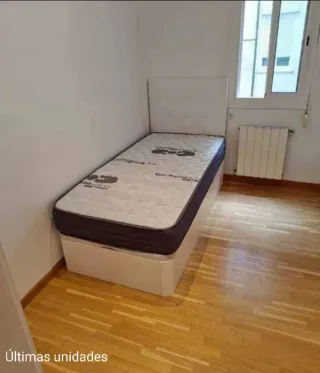 Cama individual 90x190 con base y cabecero