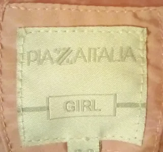 Giacca imbottita pelliccia sintetica 8/9 anni