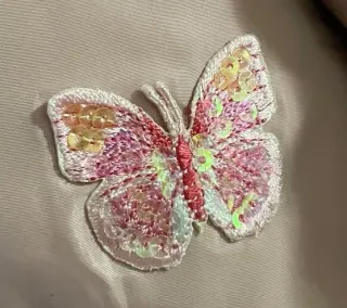 Giacca imbottita pelliccia sintetica 8/9 anni