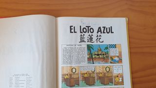 Tintin – El Loto Azul - 1a Edicion