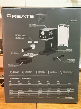 Cafetera Express CREATE Negra