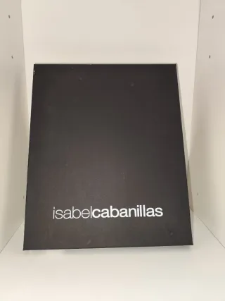 Marco fotos Isabel Cabanillas plata 18x24
