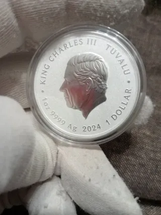 Onza de plata Bob Esponja 25 Aniversario